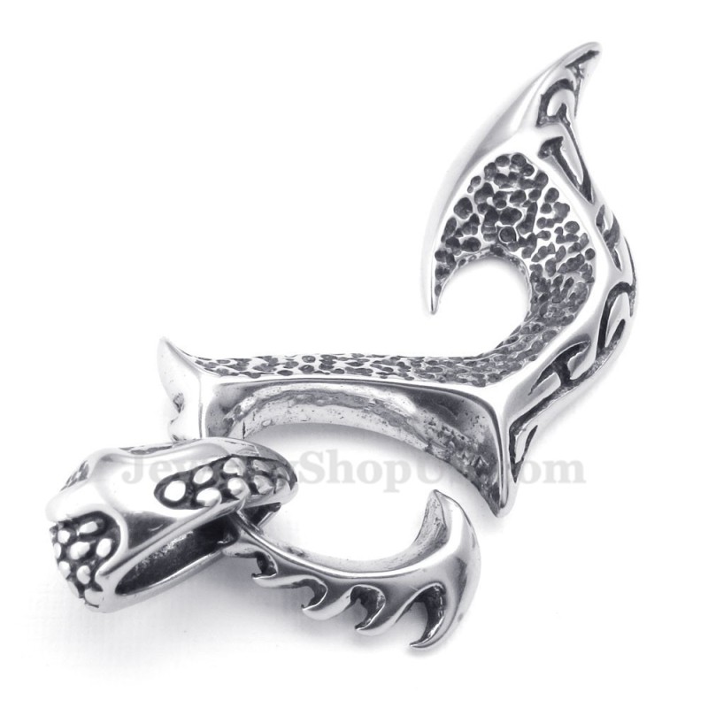 Collana Con Ciondolo In Titanio Elegante E Alla Moda (Catena Gratuita)