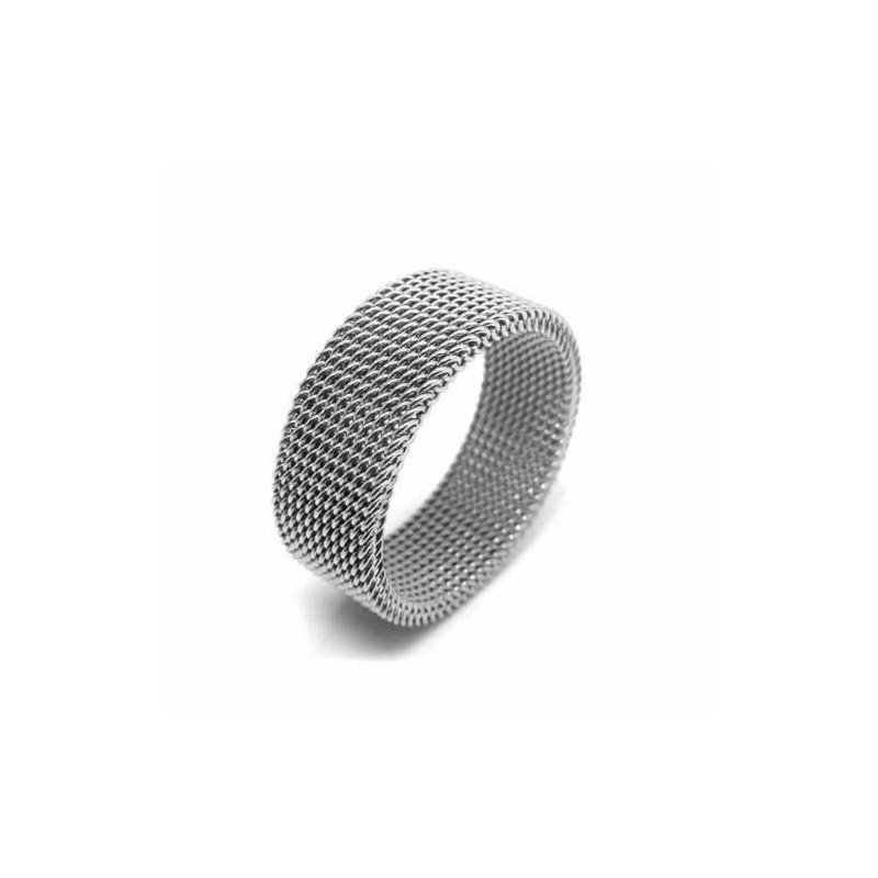 Anello Unisex In Titanio Da 8 Mm Anello Unisex In Titanio Da 8 Mm