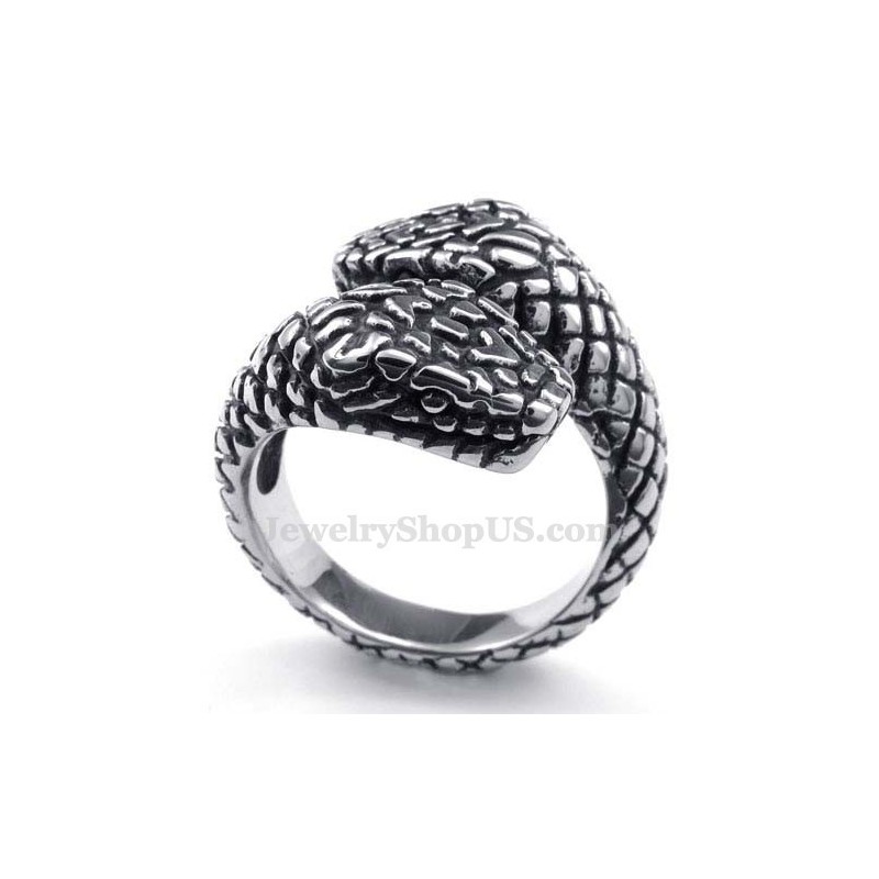 Anello Cobra In Titanio Anello Cobra In Titanio
