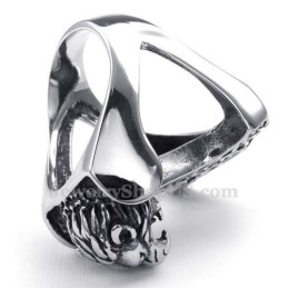 Anello Massonico Del Leone In Titanio