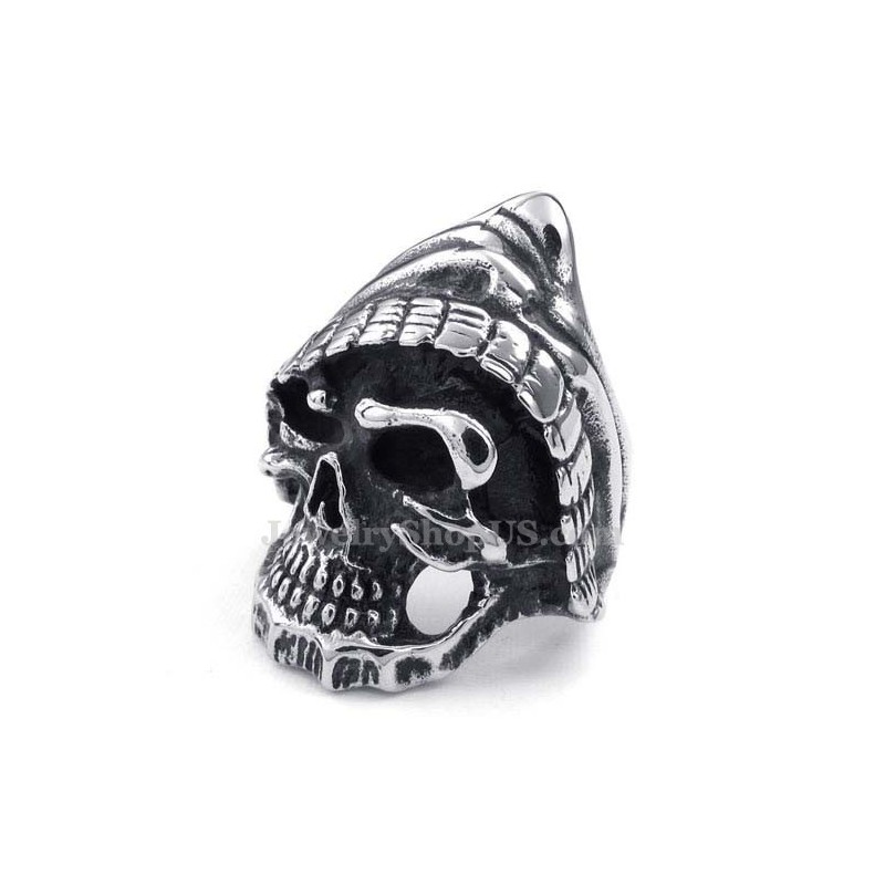 Anello Teschio In Titanio Anello Teschio In Titanio
