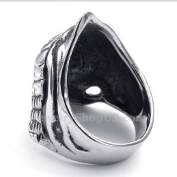 Anello Teschio In Titanio