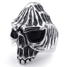 Anello Teschio In Titanio