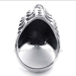Anello Teschio In Titanio