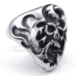 Anello Teschio In Titanio
