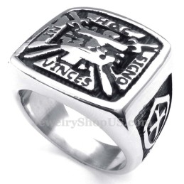 Anello Massonico In Titanio