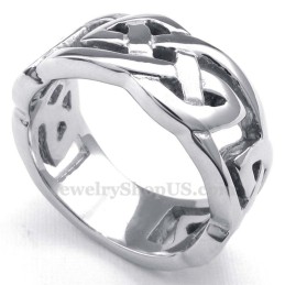 Anello In Titanio Con Martello Di Thor