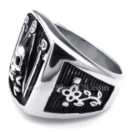 Anello Massonico In Titanio