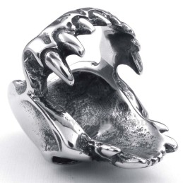 Anello Teschio In Titanio