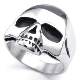Anello Teschio In Titanio