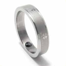 Anello In Titanio Da 5 Mm Con Quadrifoglio