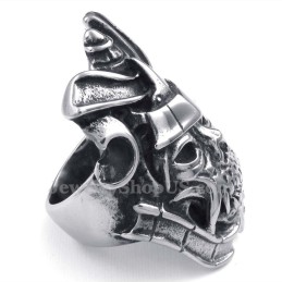 Anello Teschio In Titanio