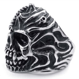 Anello Teschio In Titanio