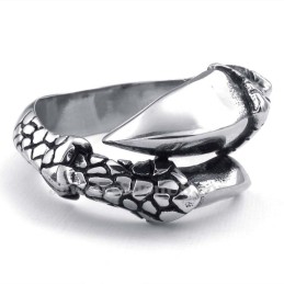 Anello In Titanio Con Artigli D'Aquila