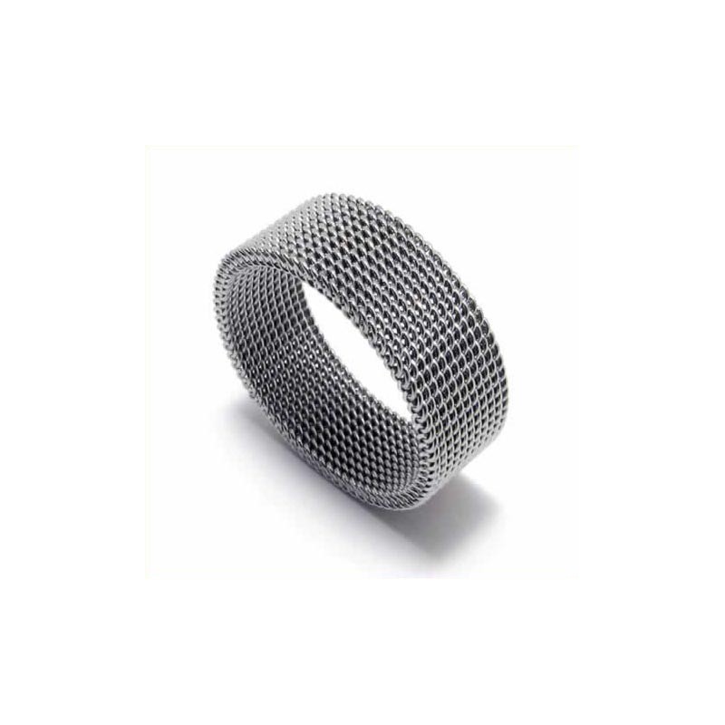 Anello Unisex In Titanio Da 8 Mm Anello Unisex In Titanio Da 8 Mm