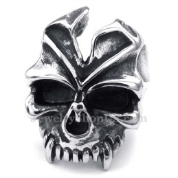 Anello Teschio In Titanio