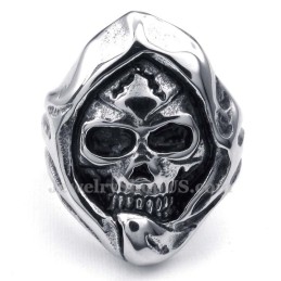 Anello Teschio In Titanio