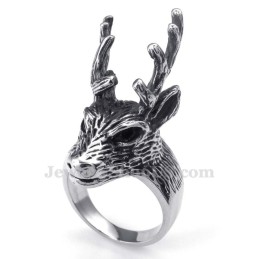 Anello Di Cervo In Titanio