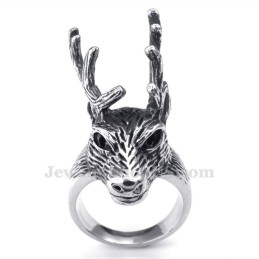 Anello Di Cervo In Titanio