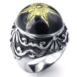 Anello In Titanio Nero