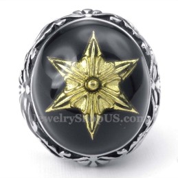 Anello In Titanio Nero