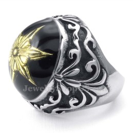 Anello In Titanio Nero