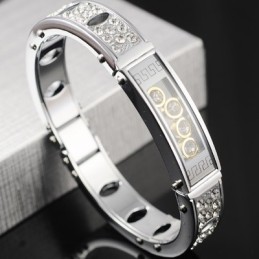 Braccialetti Da Uomo In Titanio Con Diamanti