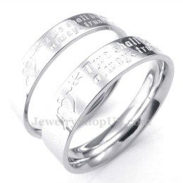 Anello In Titanio "Una Freccia Nel Cuore" (Uomo)