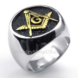 Anello Massonico In Titanio