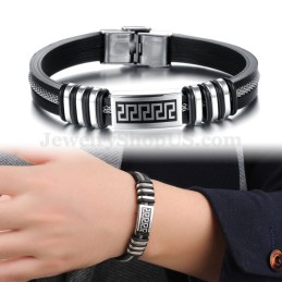 Bracciale In Titanio Con Personalità Aggraziata Da Uomo C888