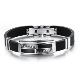 Bracciale Da Uomo In Titanio Alla Moda C930