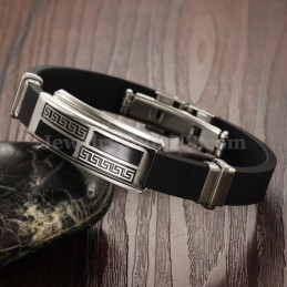 Bracciale Da Uomo In Titanio Alla Moda C930