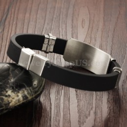 Bracciale Da Uomo In Titanio Alla Moda C930
