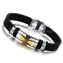Nuovo Design Bracciale In Titanio Da Uomo C803