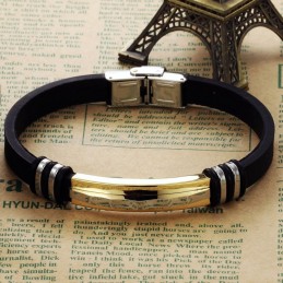 Bracciale Da Uomo In Titanio Di Alta Qualità C801