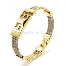 Bracciale Classico In Titanio Da Uomo C760