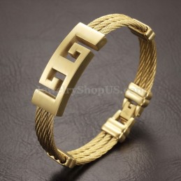 Bracciale Classico In Titanio Da Uomo C760