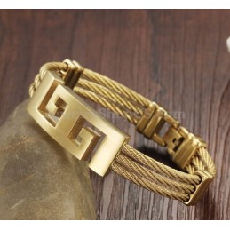 Bracciale Classico In Titanio Da Uomo C760