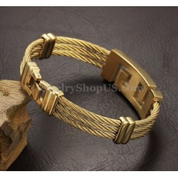 Bracciale Classico In Titanio Da Uomo C760