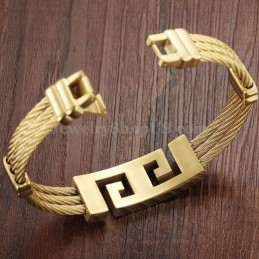 Bracciale Classico In Titanio Da Uomo C760