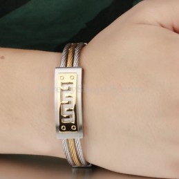 Bracciale Classico Da Uomo In Titanio Online C784