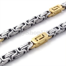 Collana Con Catena In Titanio Da Uomo Alla Moda