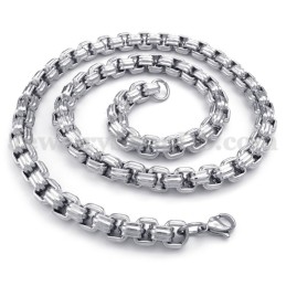 Collana Con Catena In Titanio Da Uomo Alla Moda