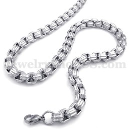 Collana Con Catena In Titanio Da Uomo Alla Moda