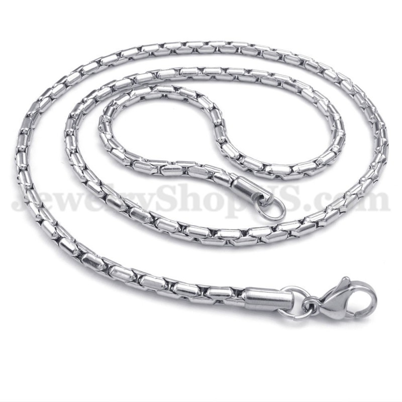 Collana Con Catena In Titanio Da Uomo Alla Moda Collana Con Catena In Titanio Da Uomo Alla Moda