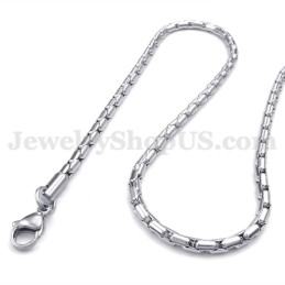 Collana Con Catena In Titanio Da Uomo Alla Moda