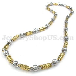 Collana Con Catena In Titanio Da Uomo Alla Moda