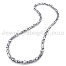 Collana Con Catena In Titanio Da Uomo Alla Moda