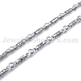 Collana Con Catena In Titanio Da Uomo Alla Moda
