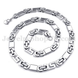 Collana Con Catena In Titanio Da Uomo Alla Moda